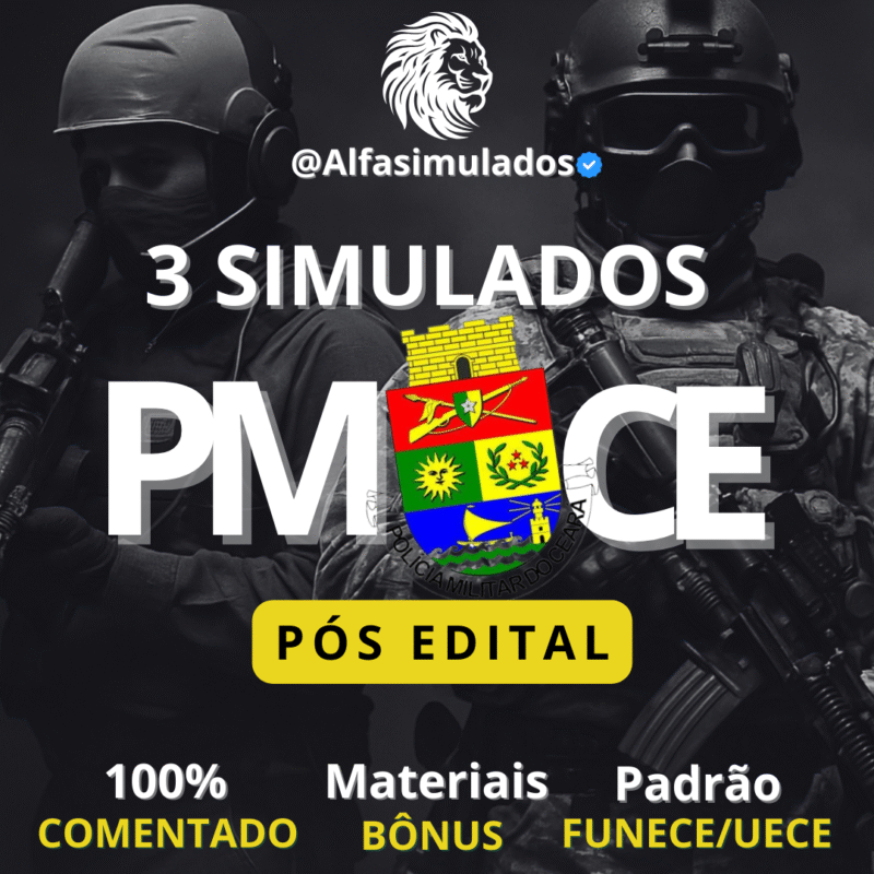 Combo de simulados PM-CE